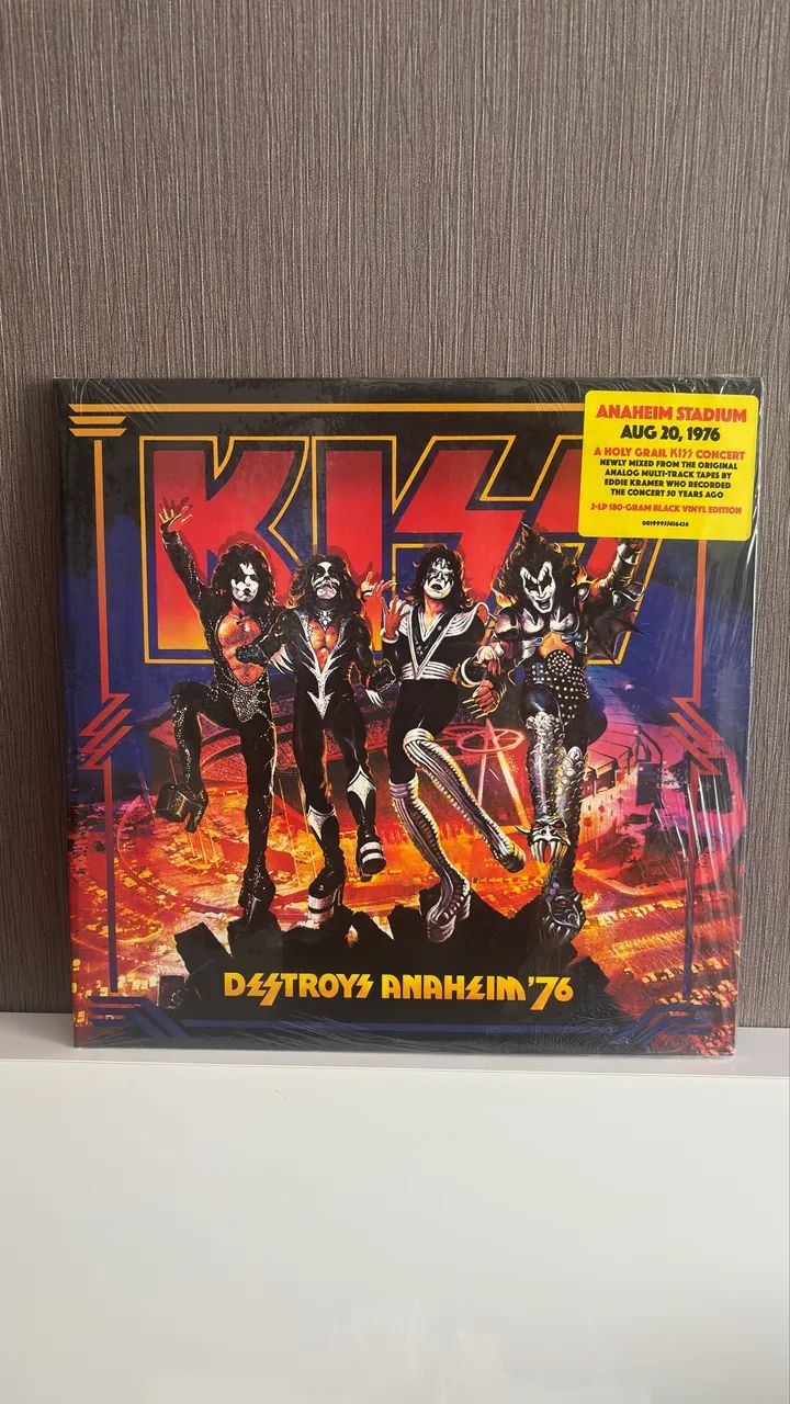 LP / VINIL IMPORTADO  | KISS - DESTROYER ANAHEIM ?76 - DUPLO - Foto 2