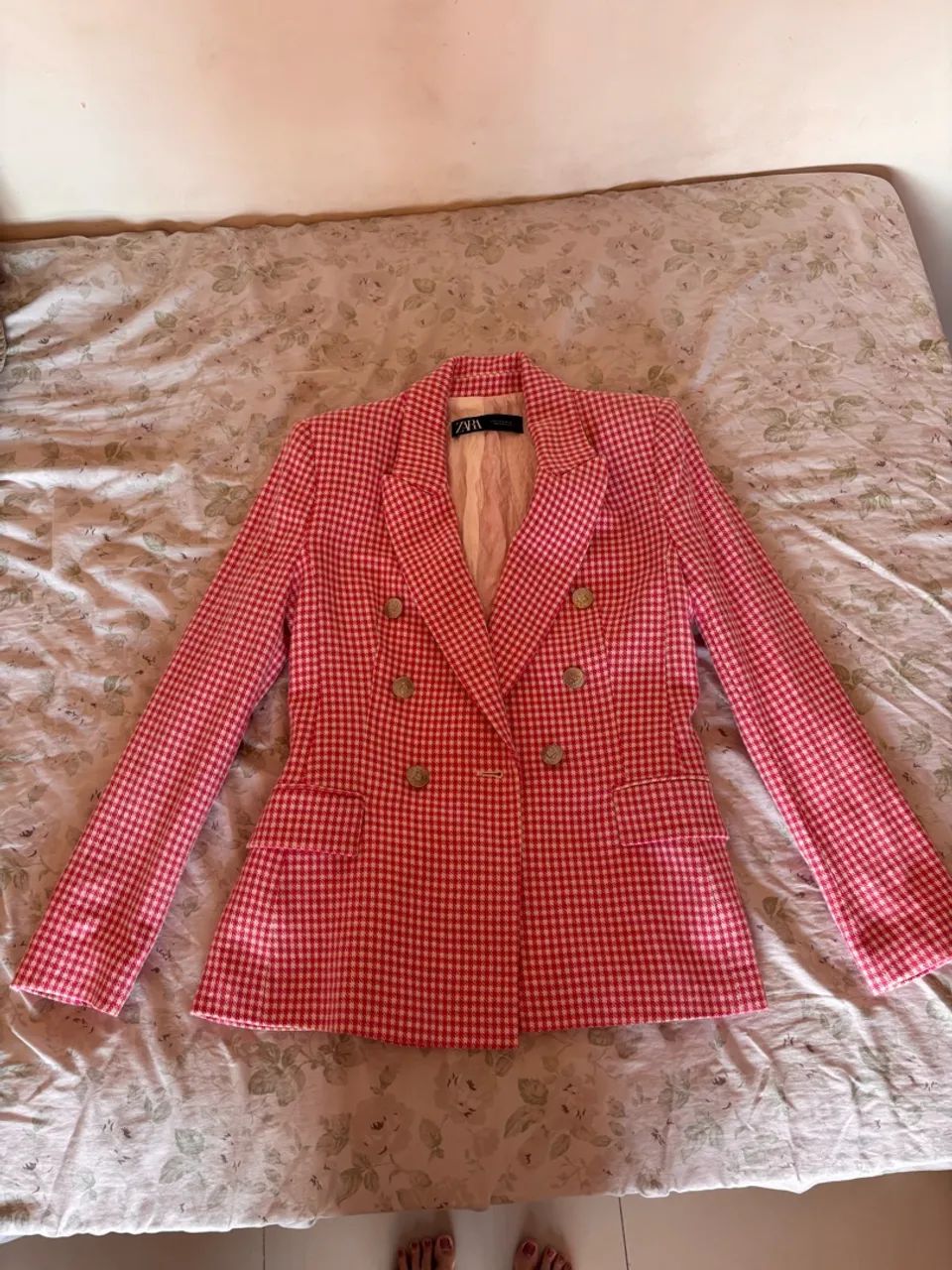 Blazer rosa Zara