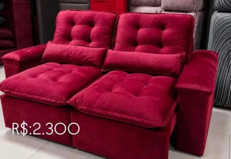 Sofá Retratil Reclinavel de 2 lugares - Foto 5