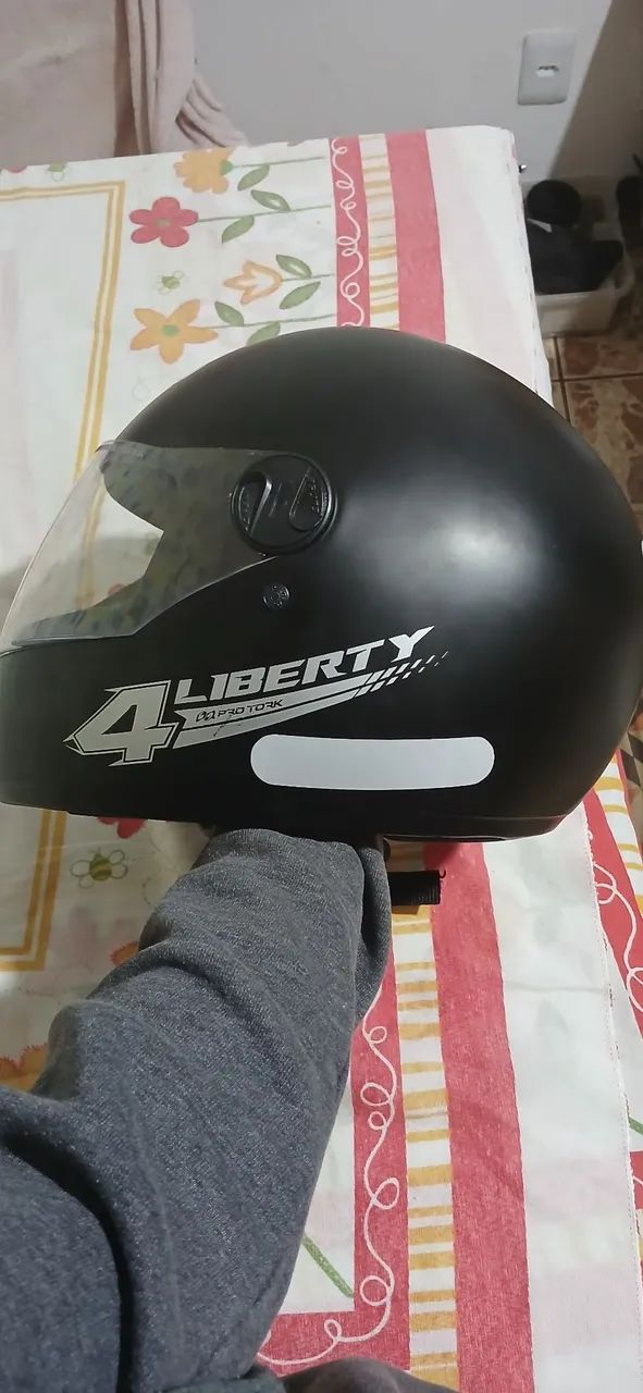 capacete de moto protork - Foto 3