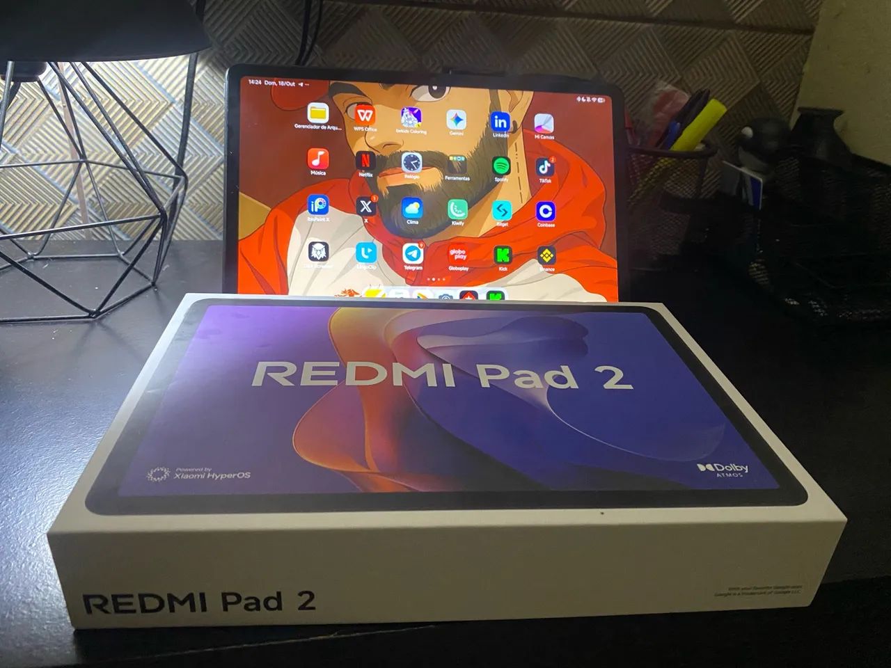 Tablet XIAOMI REDMI Pad 2 128GB 4GB RAM 11 Polegadas Cinza