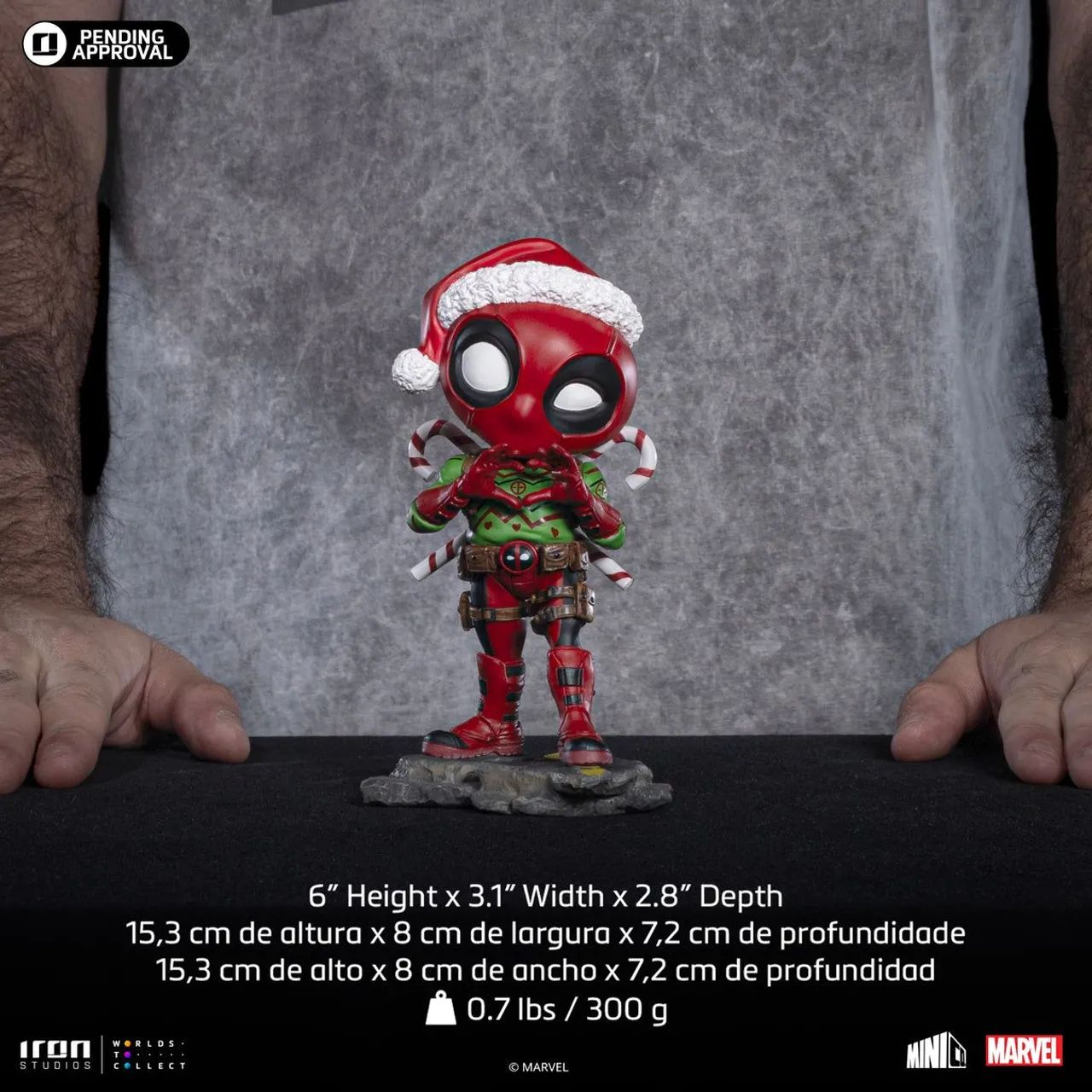 Deadpool Holidays - Minico - Iron Studios  - Foto 2