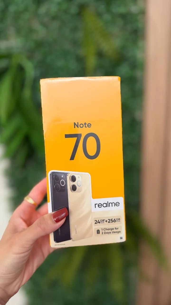 Realme Note 70 8/256GB NOVO LACRADO - Foto 2