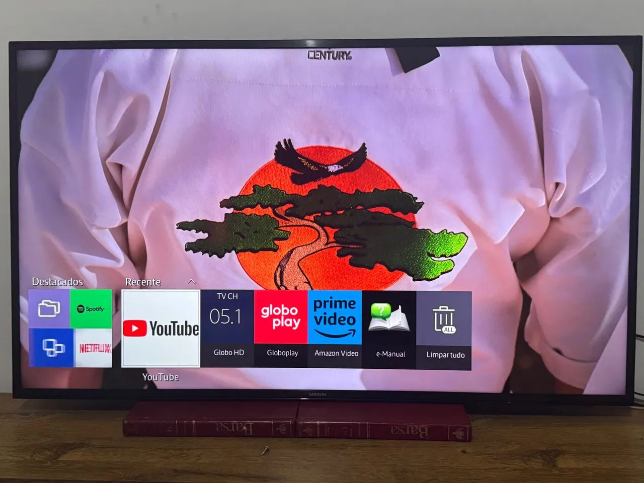 TV Samsung 48 4K UHD JU6000 - Perfeito Estado