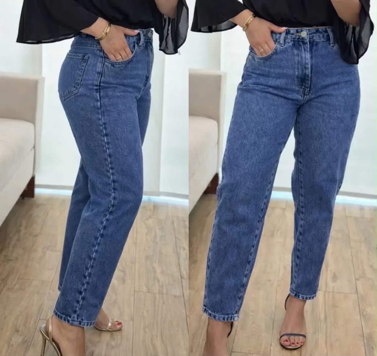 calça mom jeans 