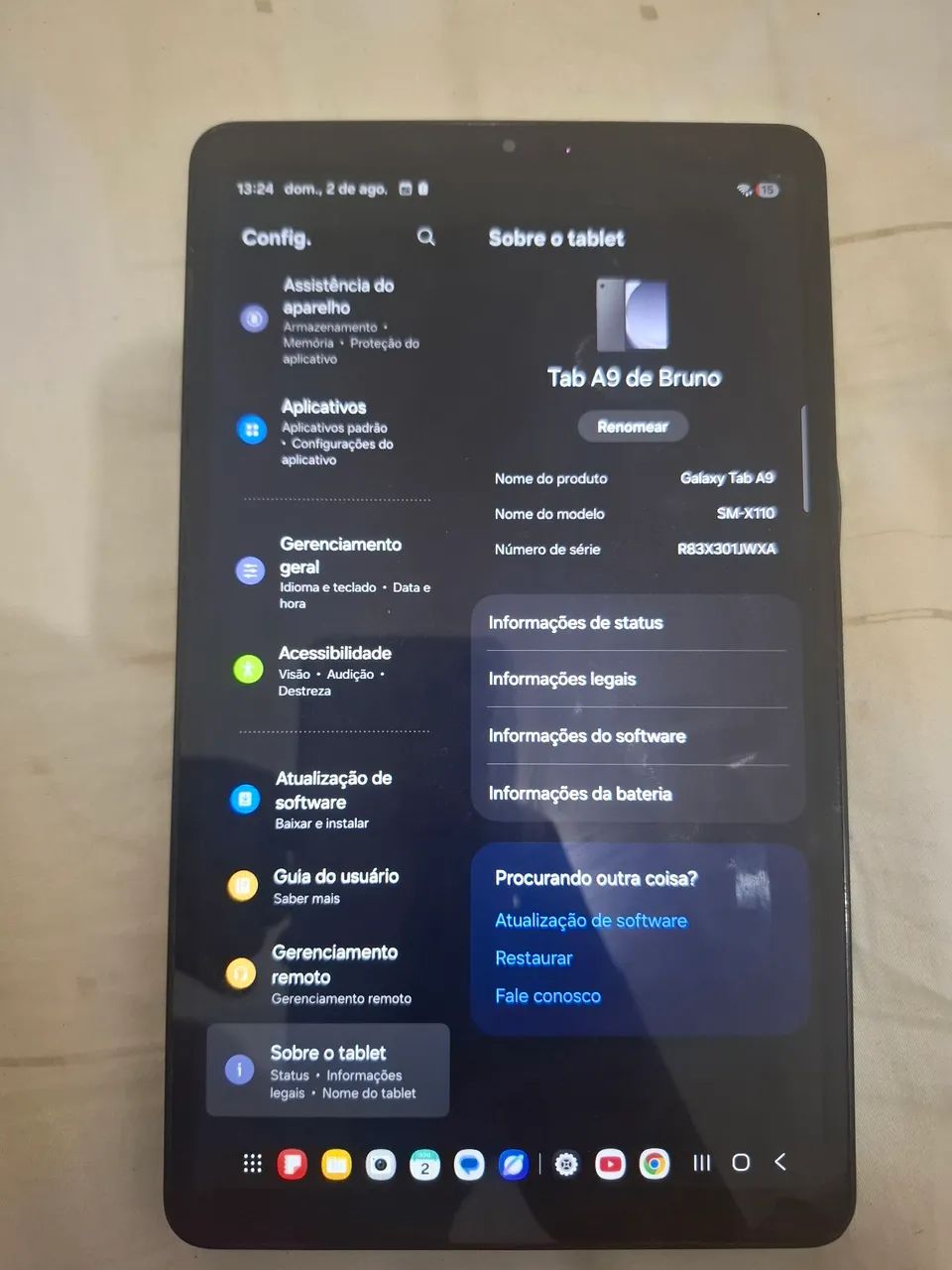 Tablet Samsung A9 - Foto 4