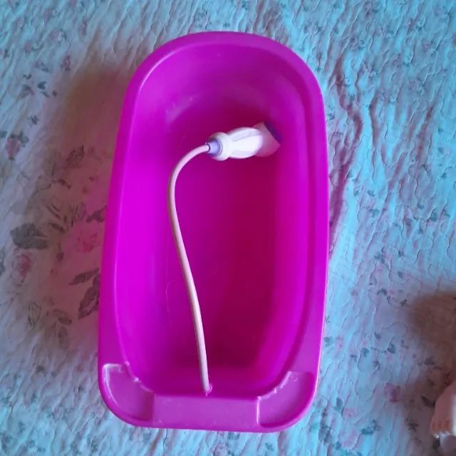 Boneca Bebe com banheira - Foto 2