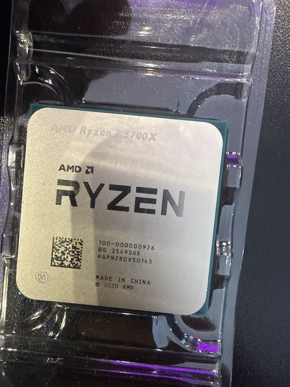 Processador Ryzen 7 5700X AM4 NOVO S/ Cooler