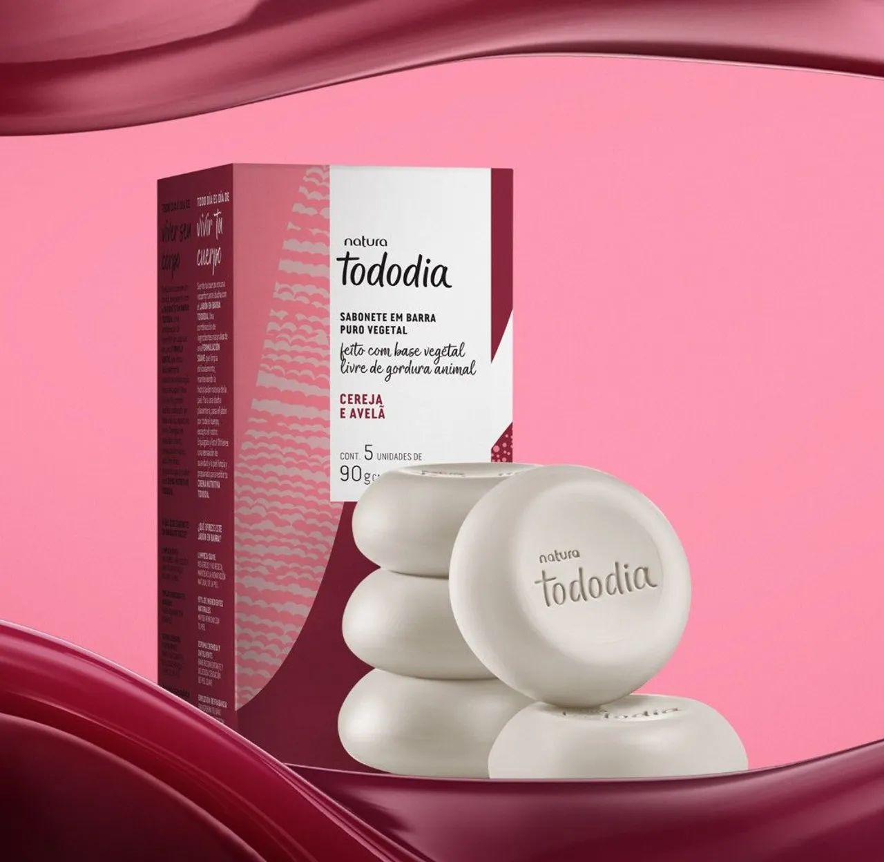 Kit Natura Tododia Cereja e Avelã - Foto 4