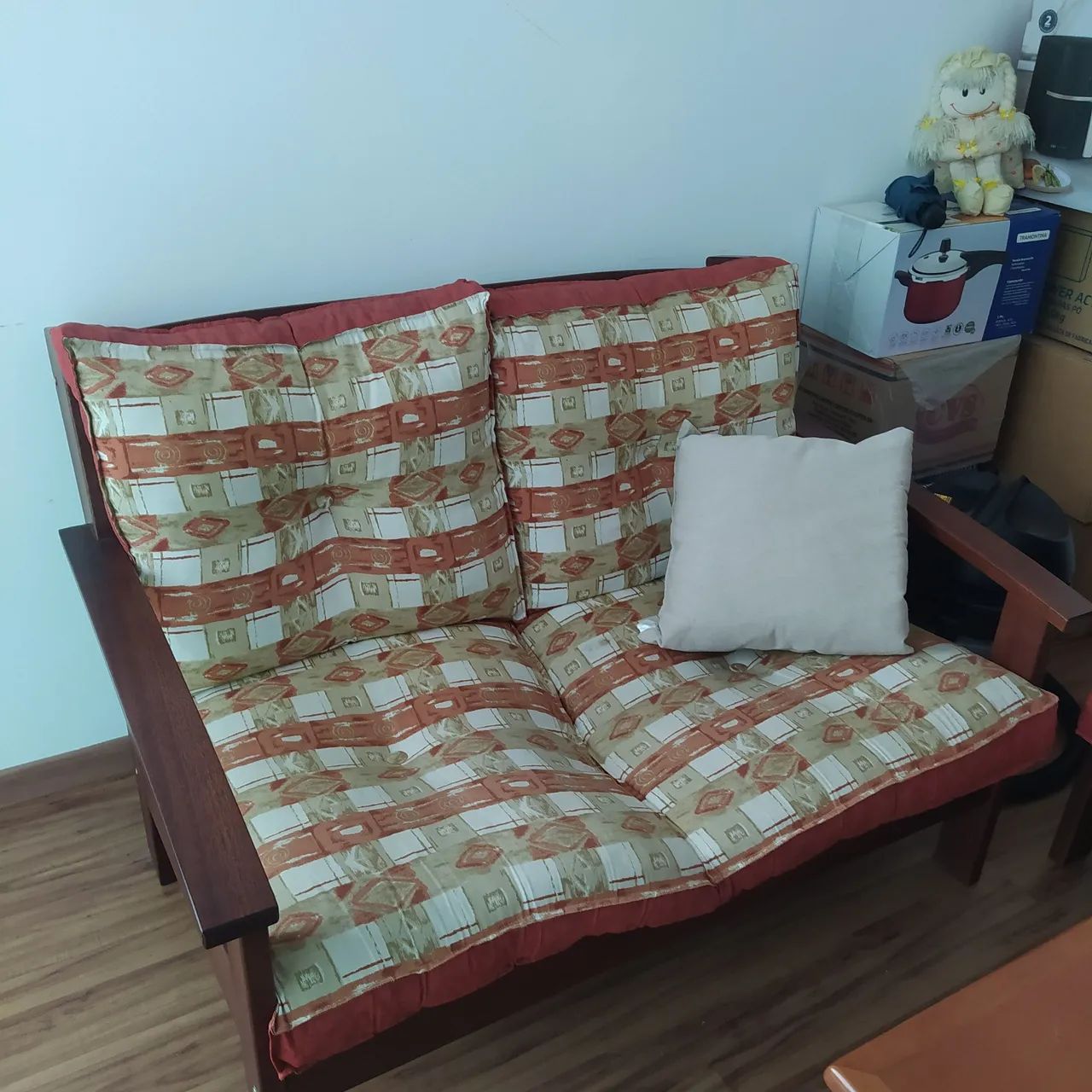 Sofá 3 e 2 lugares usado - Foto 2