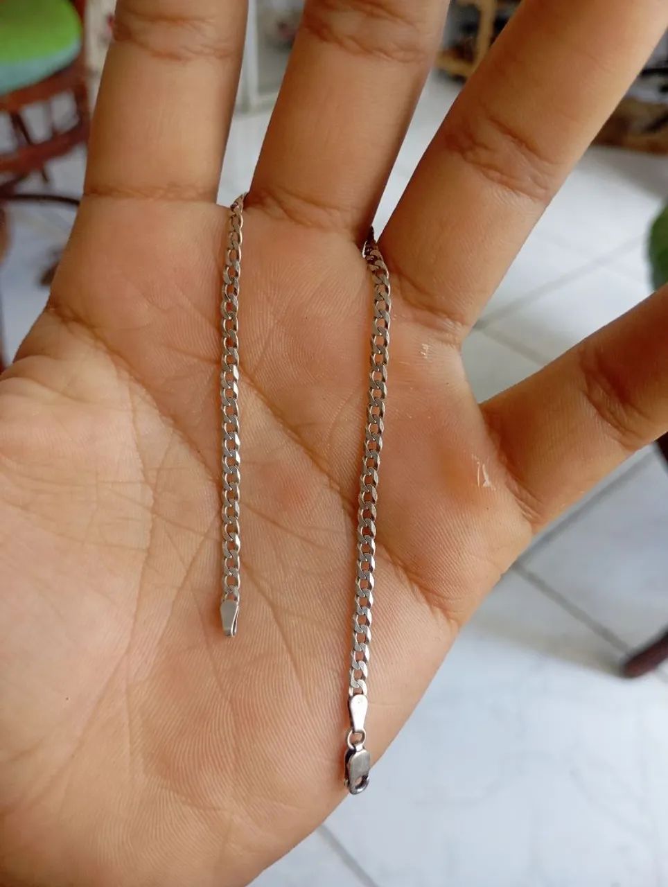 Pulseira de prata
