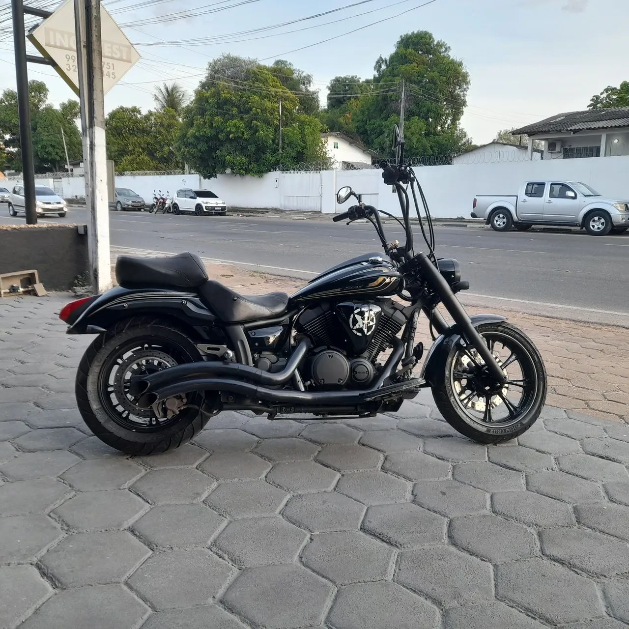 Vende-se Yamaha midnaight XVS 950 - Foto 4
