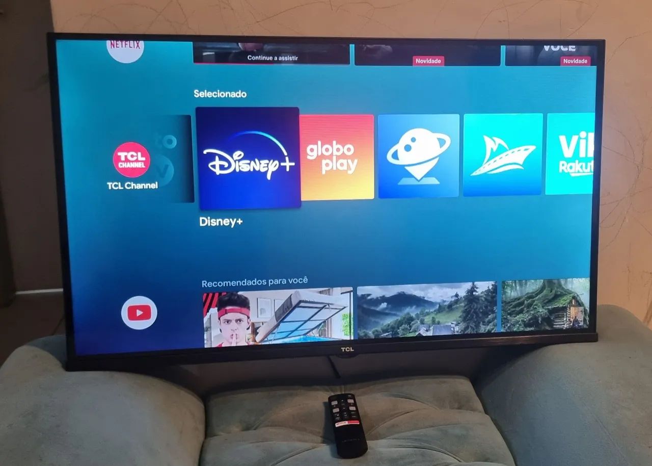 Tv smart TCL 32" Polegadas Full HD - HDR - Bluetooth -Android -bordas infinita- Play store - Foto 4