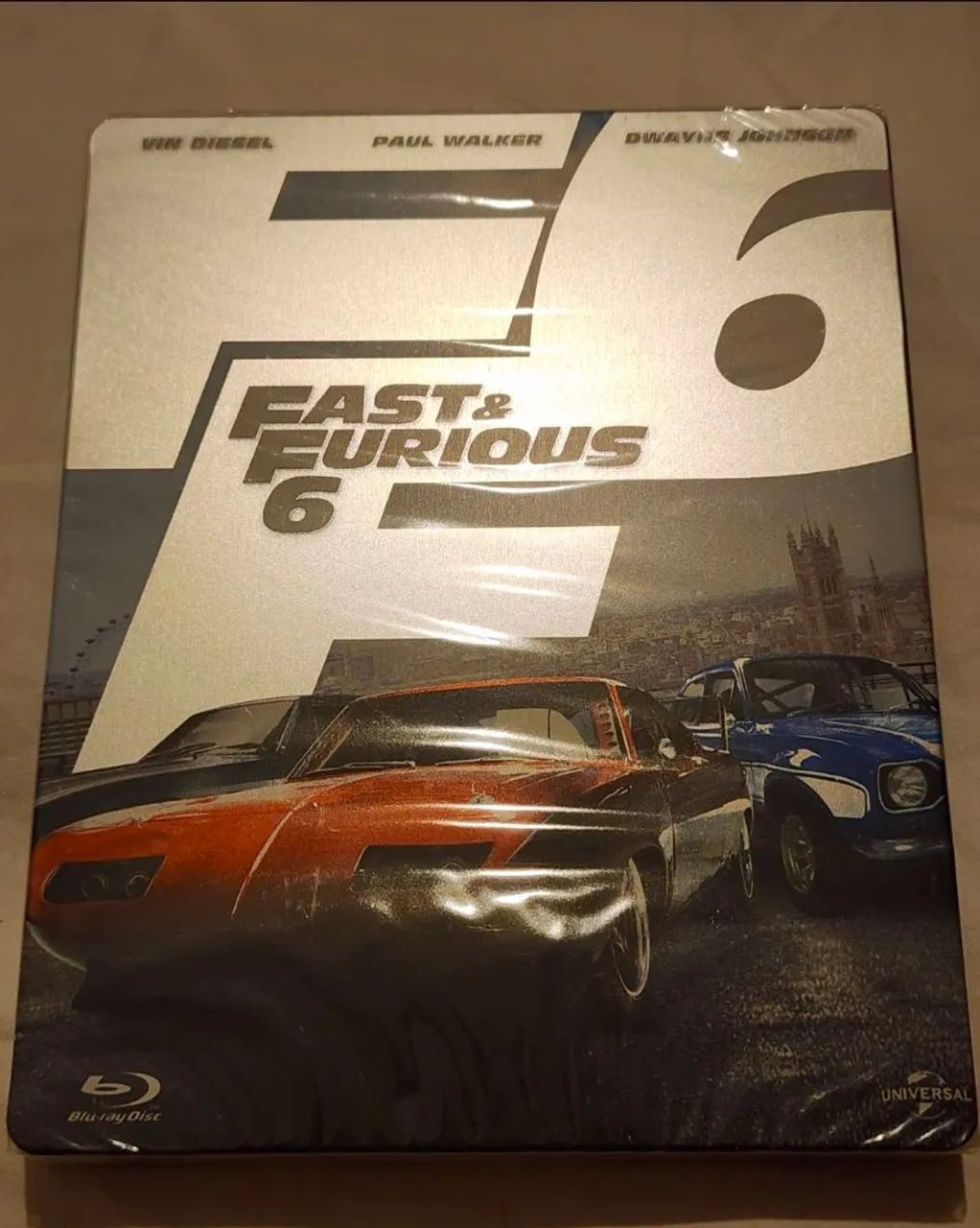 Blu Ray Steelbook Velozes e Furiosos 6 dublado lacrado 