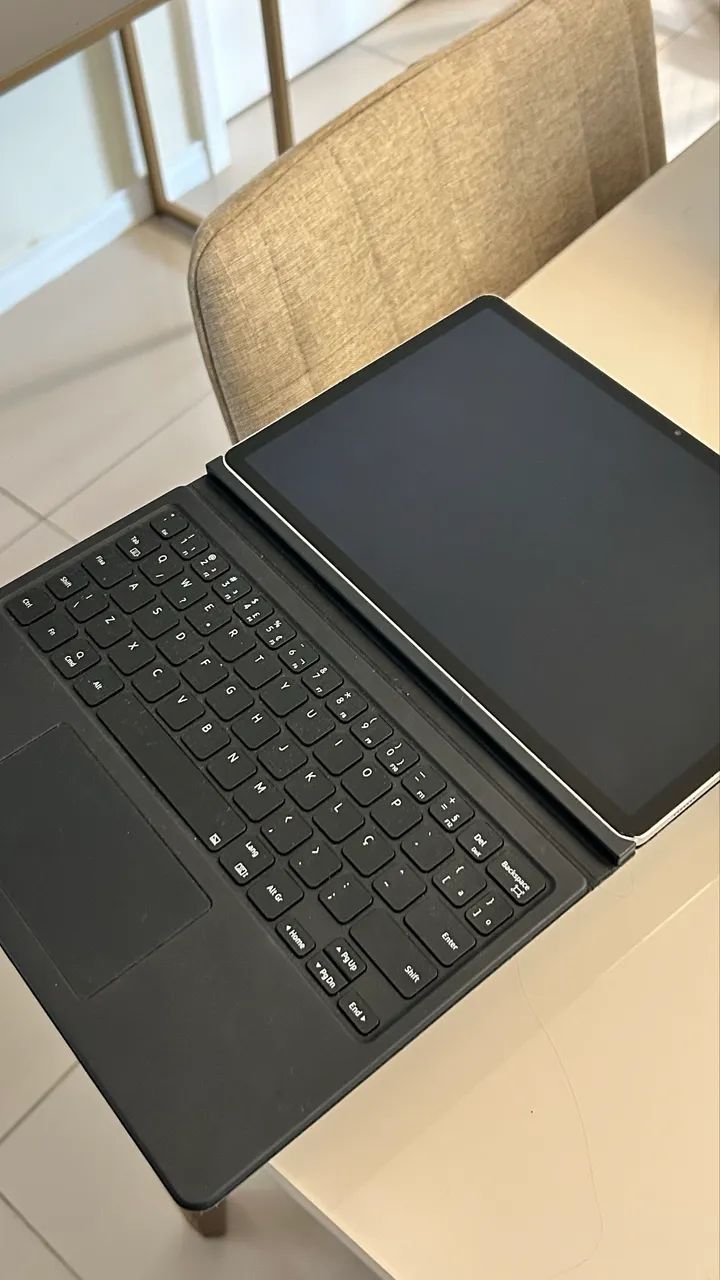 Galaxy Tab S9 5g com capa teclado - Foto 6