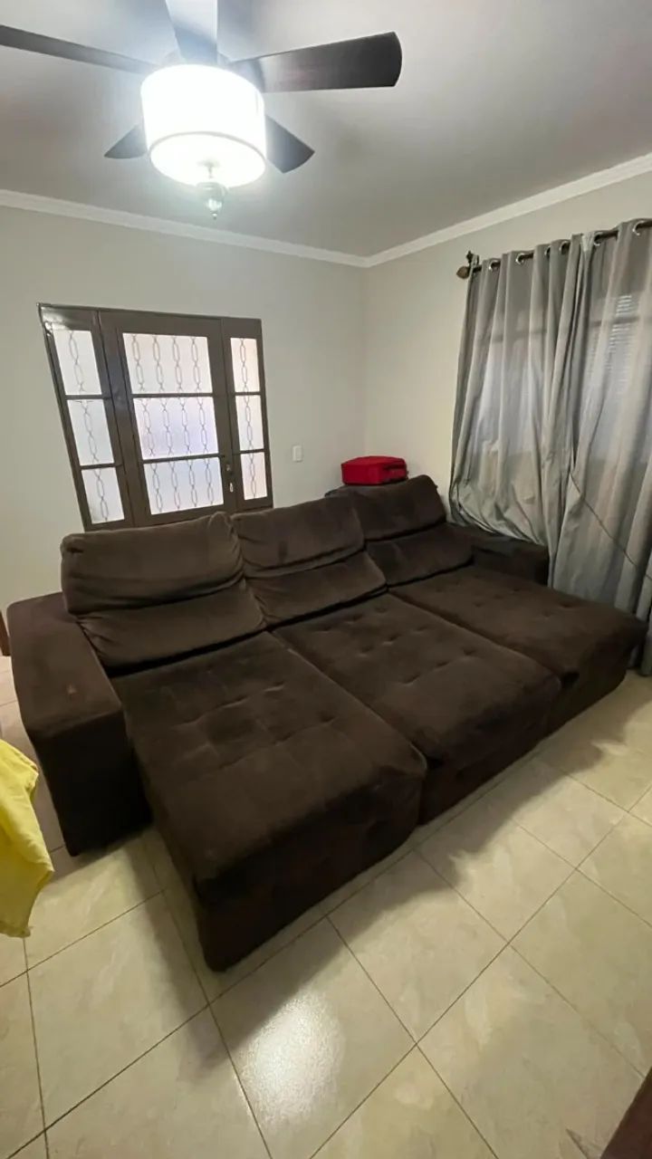 Sofá Retrátil e Reclinável 3 Lugares - Foto 2