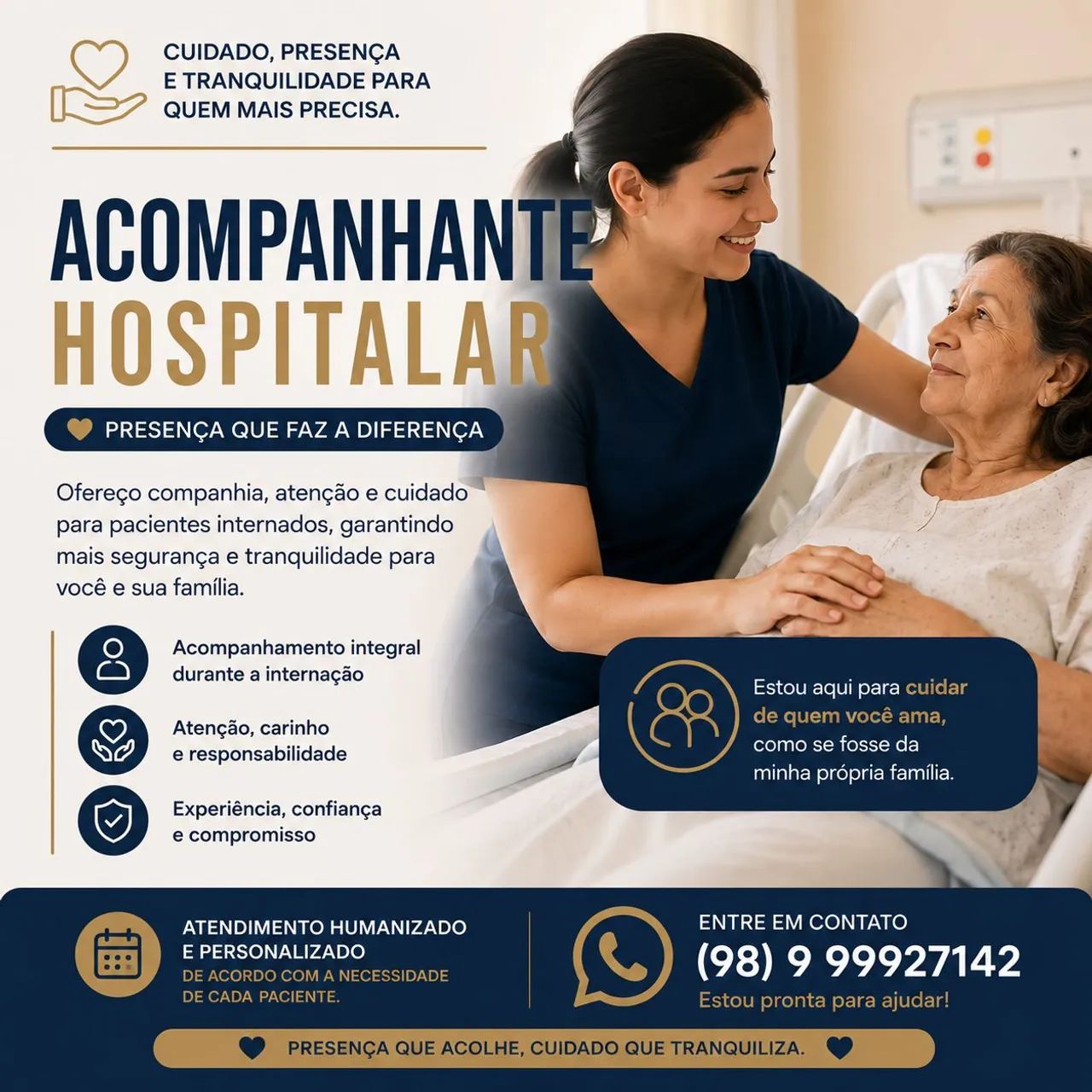 Acompanhante hospitalar 