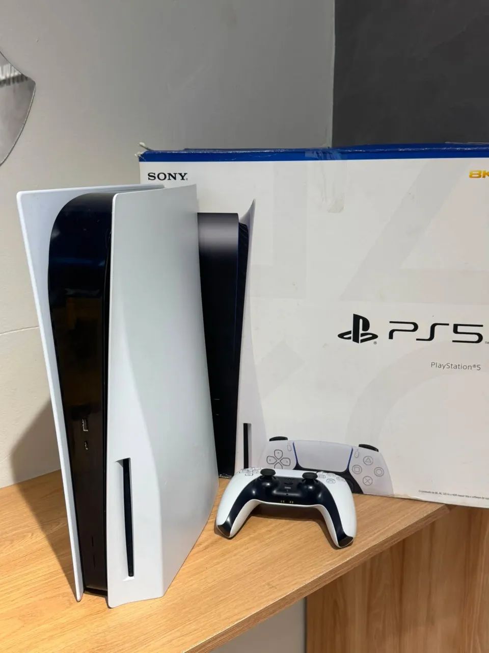 Ps5 Fat com leitor de disco, com caixa - Foto 3