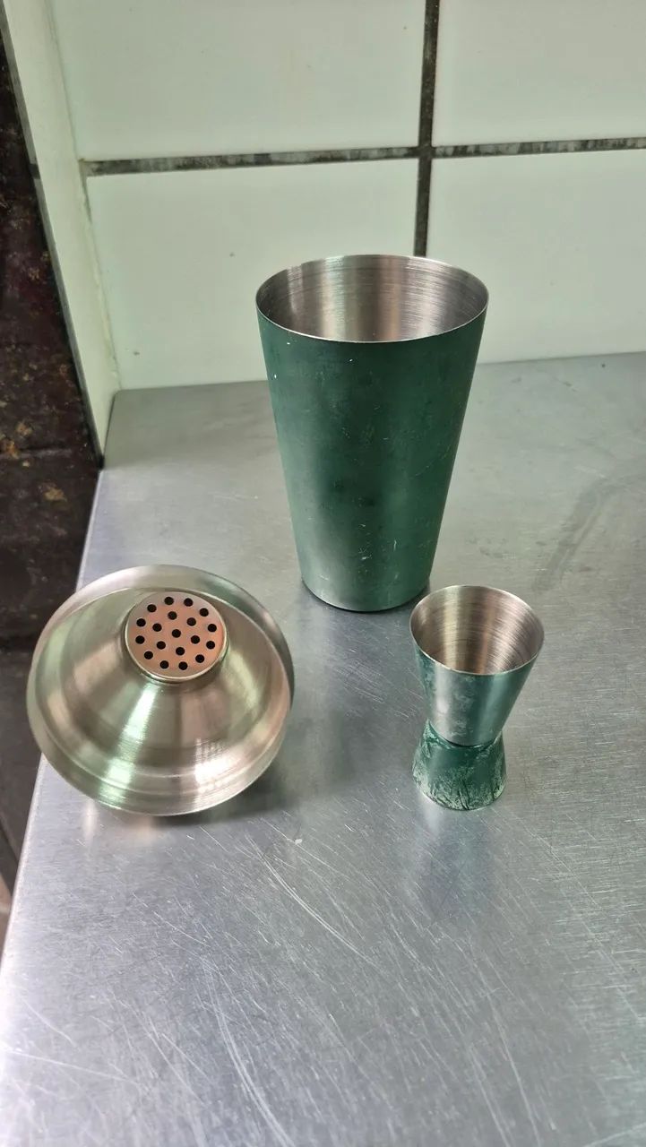 Copo de caipirinha com medidor - Foto 3