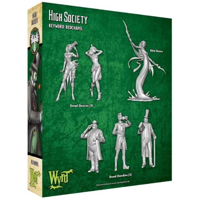 Malifaux - Pacote: Seamus Core Box + High Society Expansion - Foto 5