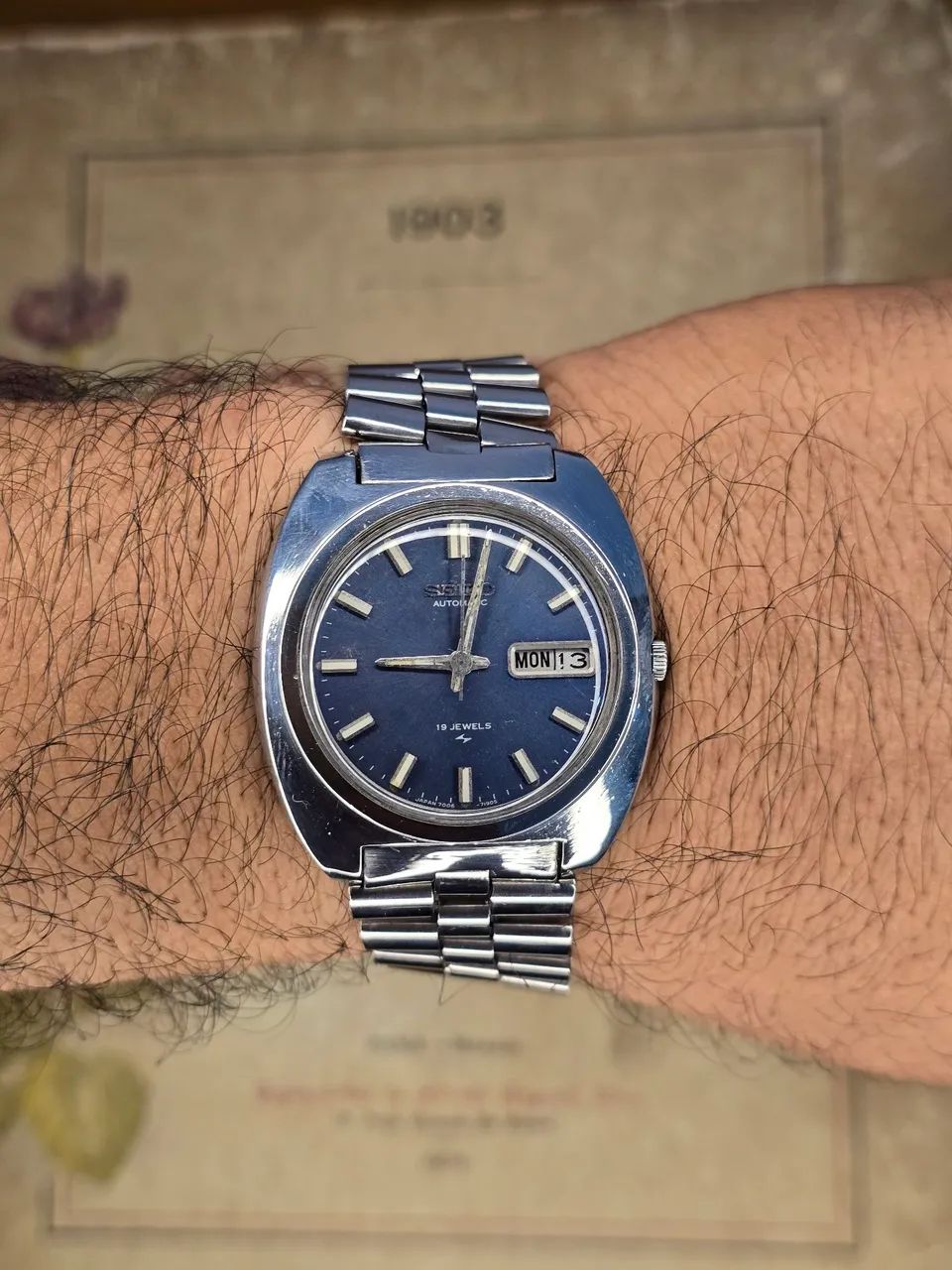 Relógio seiko 7006 automático  - Foto 3