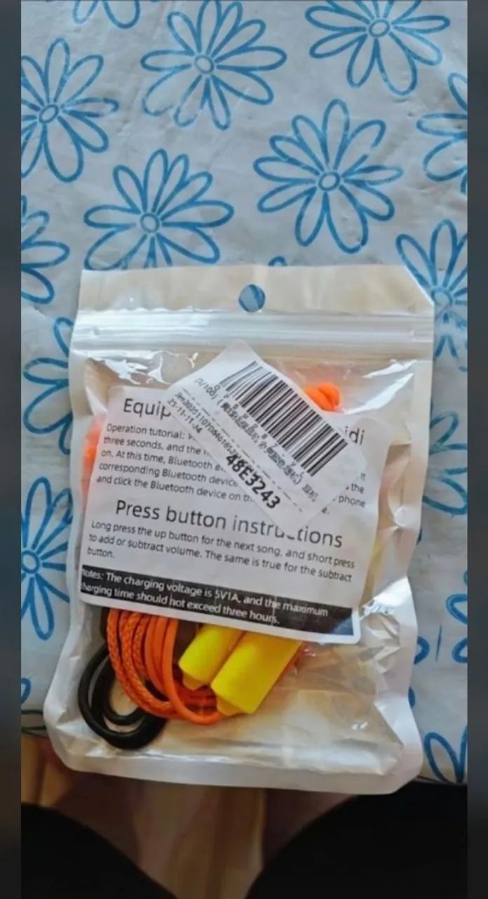 FONE DE OUVIDO BLUETOOTH TIPO PROTETOR AURICULAR  - Foto 3