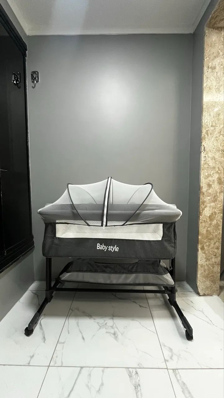 MINI BERÇO COM ABERTURA LATERAL  - Foto 3