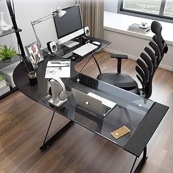 Mesa em L computador escritório 