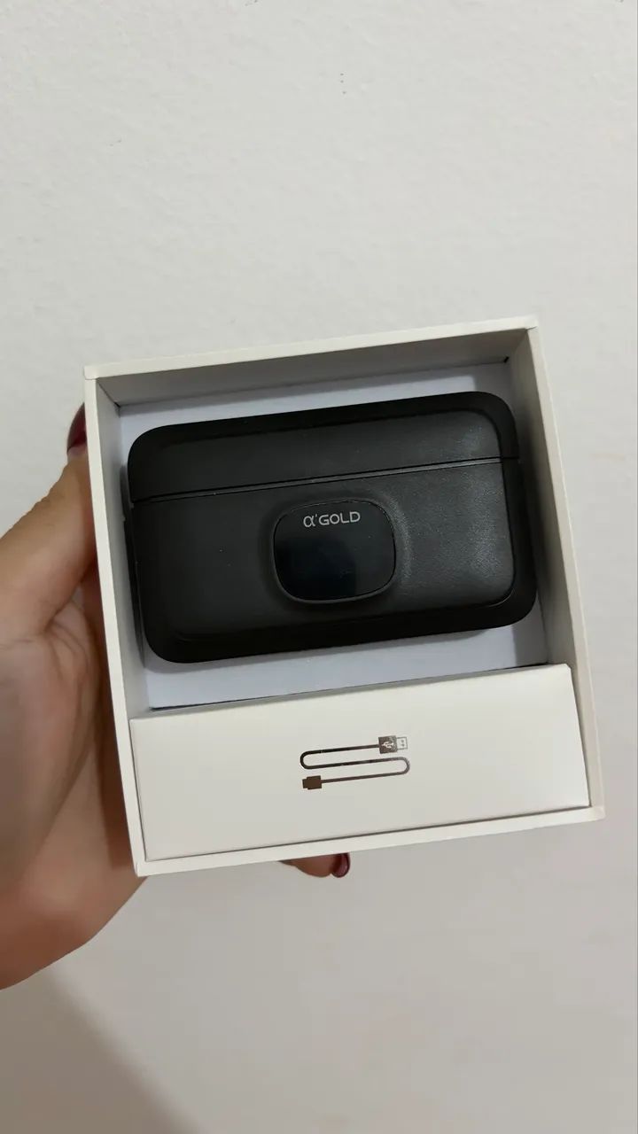 Microfone Lapela Duplo Mcf-28 iPhone Com Estojo Carregador - Foto 3