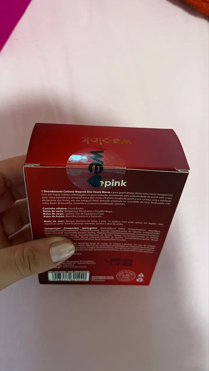 Perfume Onetouch Warm WEPINK