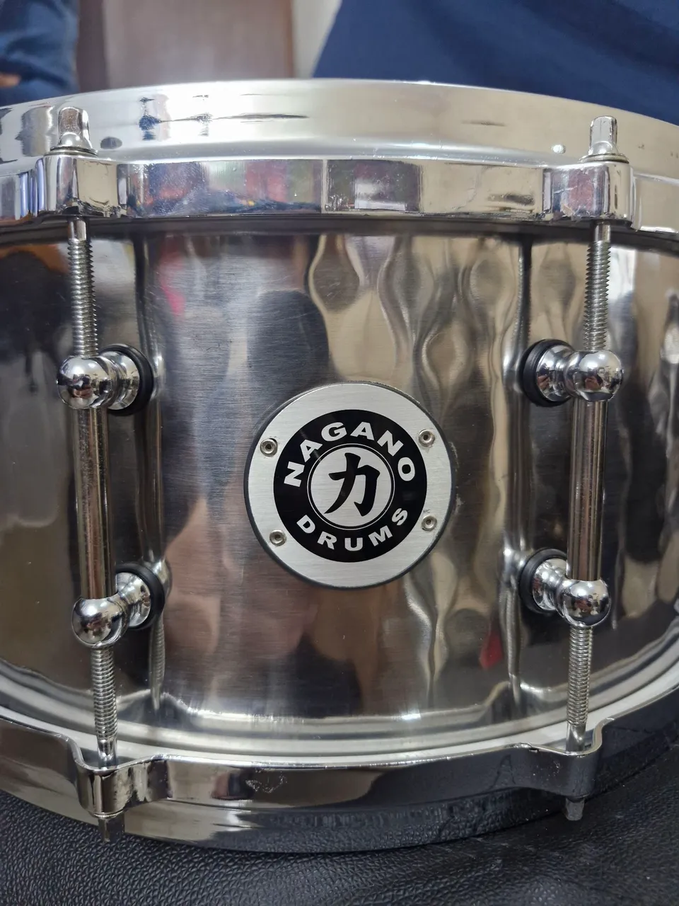 Caixa Nagano Prophonic 14x6 em Steel(Aço) - Instrumentos musicais