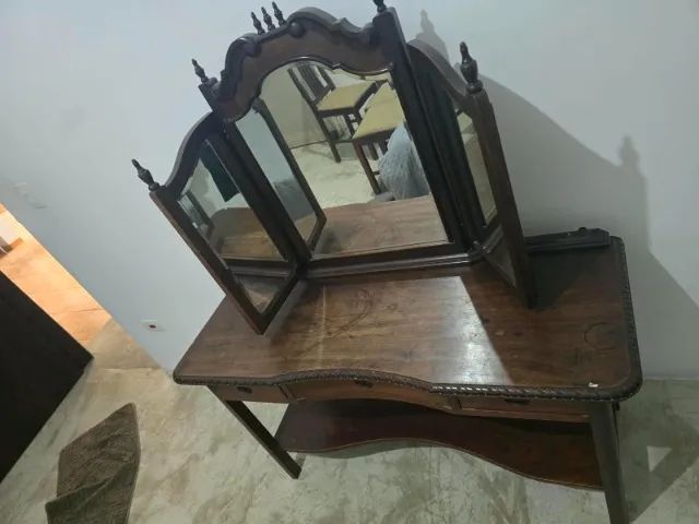 penteadeira em madeira maciça - Foto 3