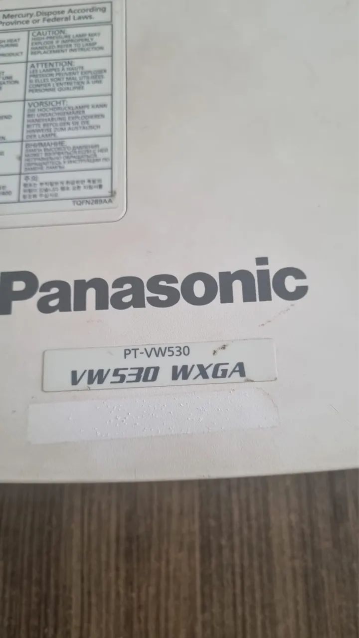 PROJETOR PANASONIC 5000 LUMENS - Foto 3