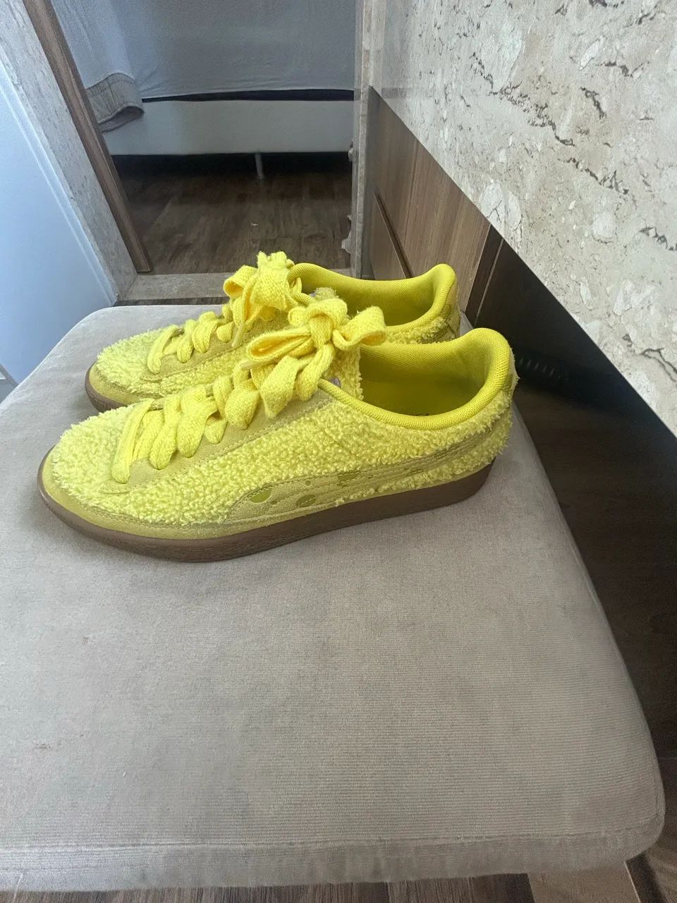 Tênis puma bob Sponja suede - Foto 4