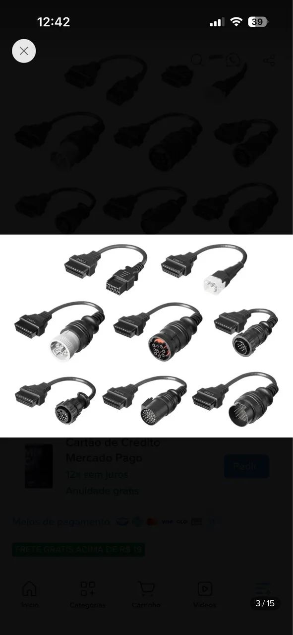 Scanner 3 Scope com Oscioloscopio e cabos para diesel pesado - Foto 4
