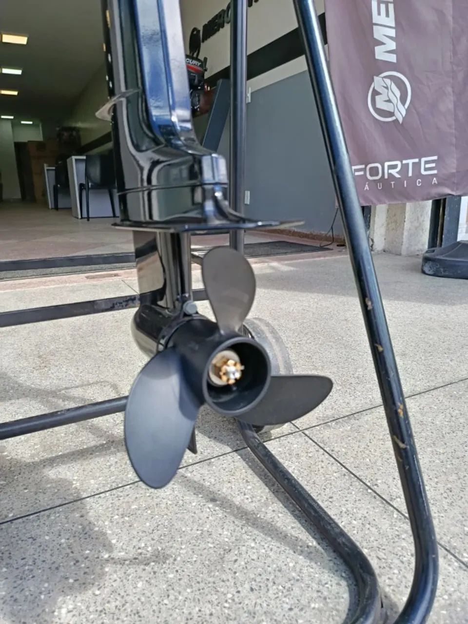 Motor de popa Mercury 5hp - Novo, pronta entrega  - Foto 6