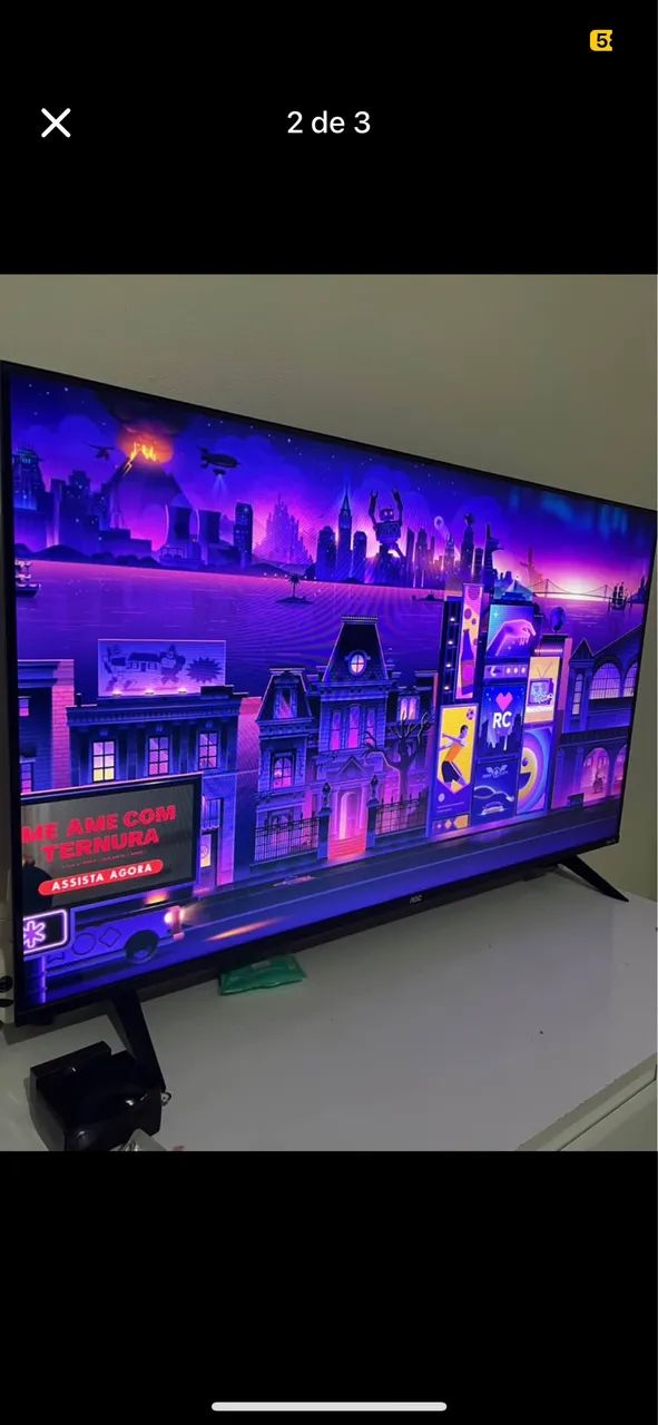 VENDO TV SMART 43 ROKU AOC - Foto 3