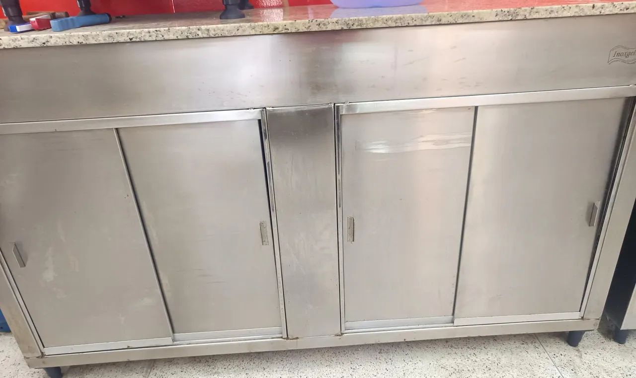 BALCÃO INOX GELADO E NEUTRO  - Foto 3