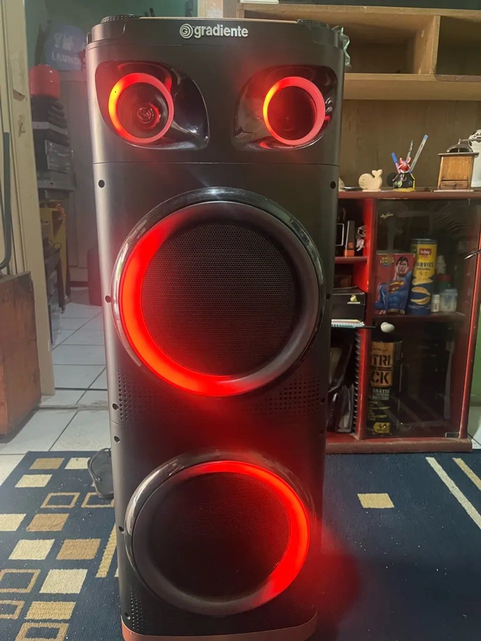 Caixa de Som Gradiente Bluetooth - Funcionando Perfeitamente