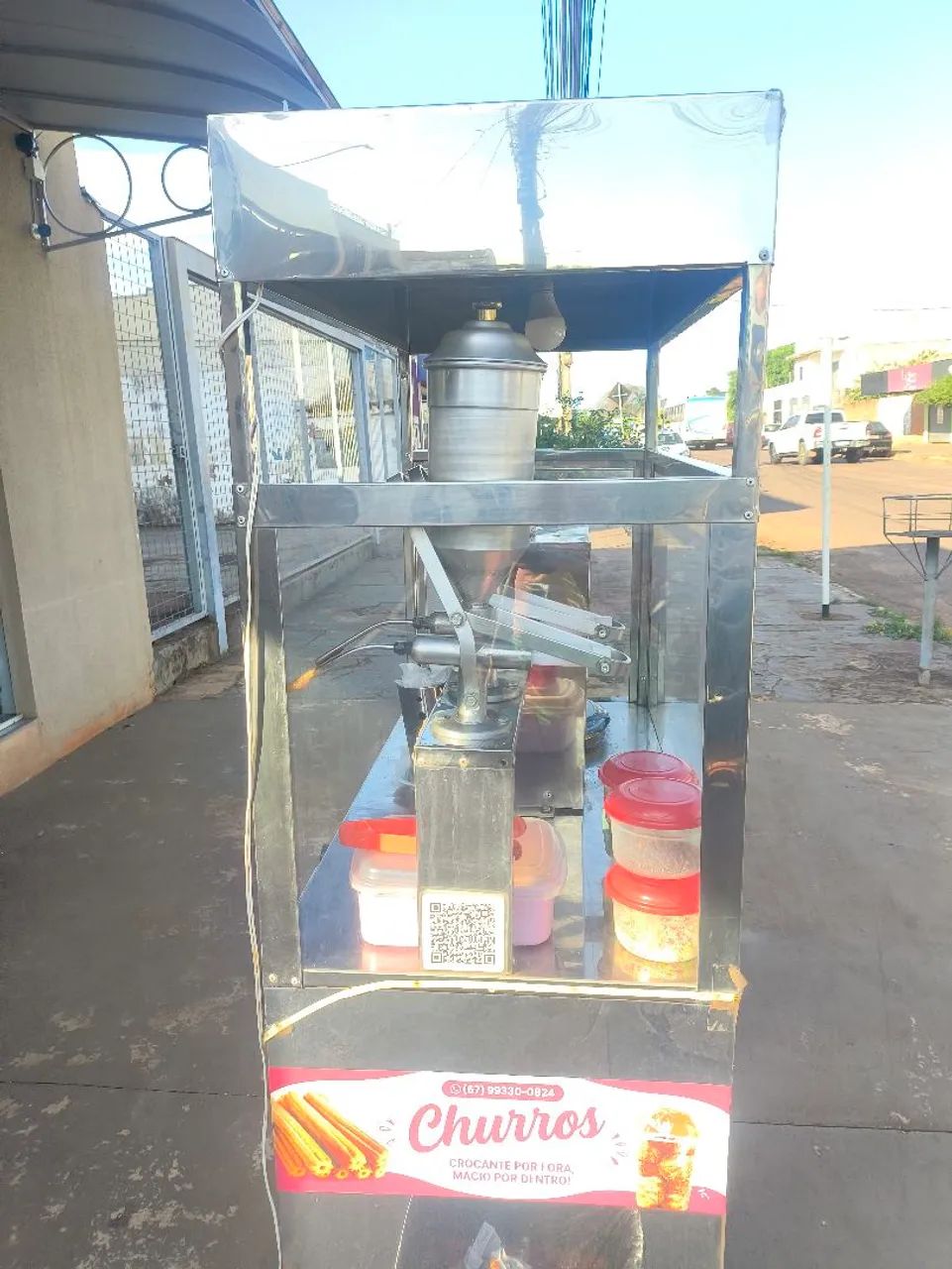 Vendo carrinho de churros ótima condições  - Foto 3