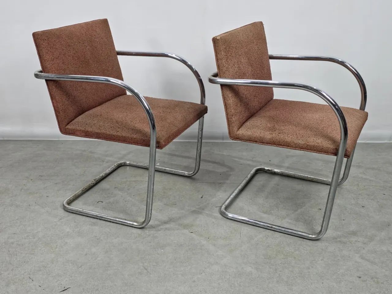 Conjunto de 4 cadeiras década de 70- ludwig mies van der roje - Foto 3