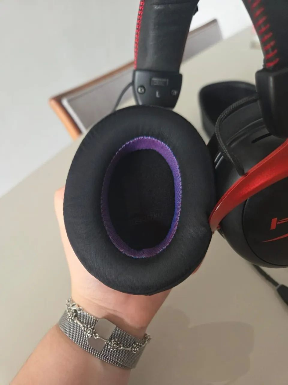 Headset HyperX Cloud 2 Wireless com case de transporte - Foto 3