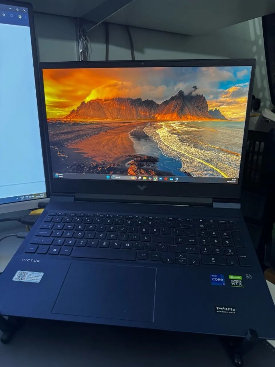 Notebook Gamer HP Victus 16 i7 11ª Gen RTX 3060 16GB SSD 512GB