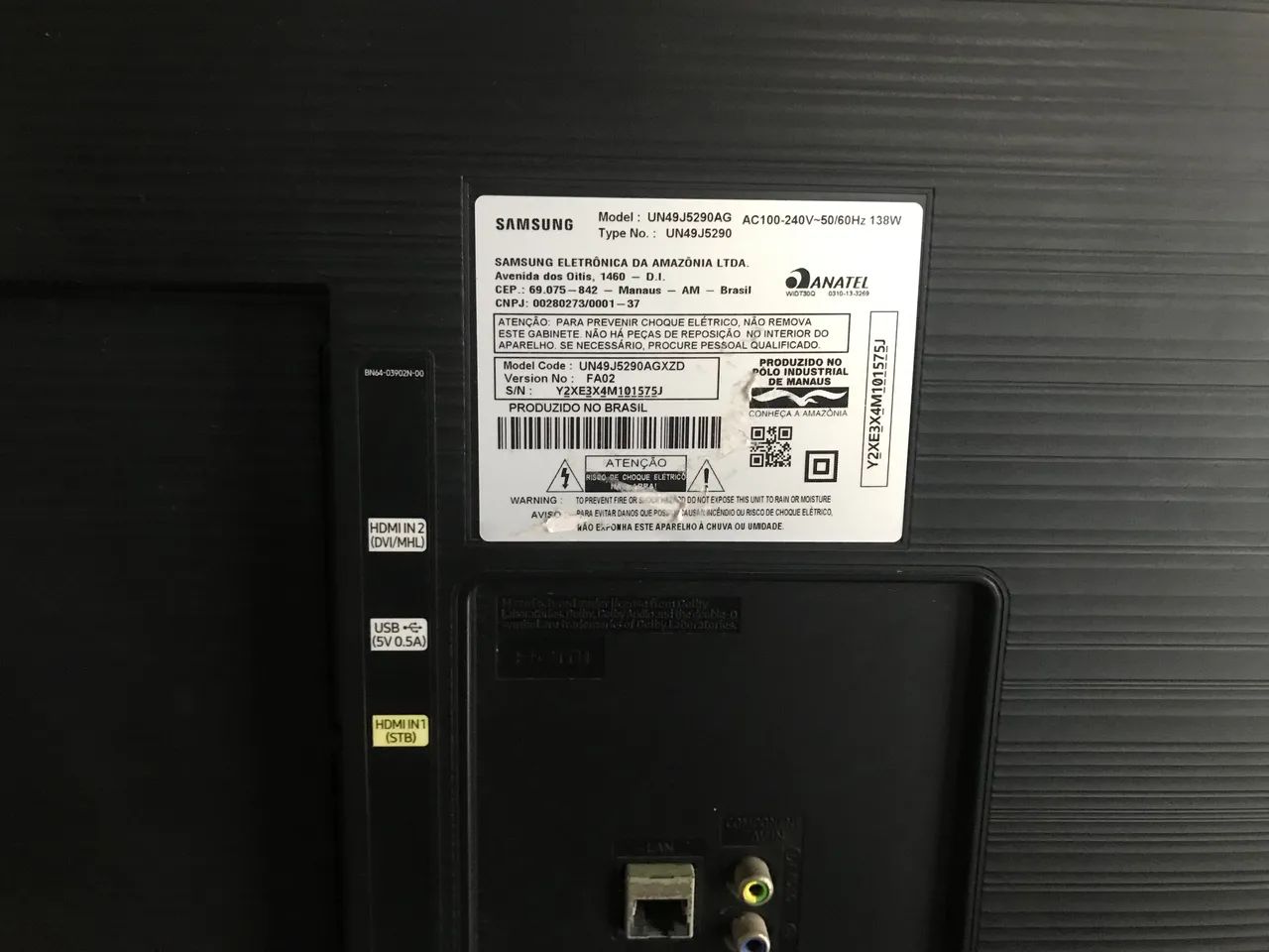 Vendo tv Samsung por 300 reais 43 polegadas  - Foto 5