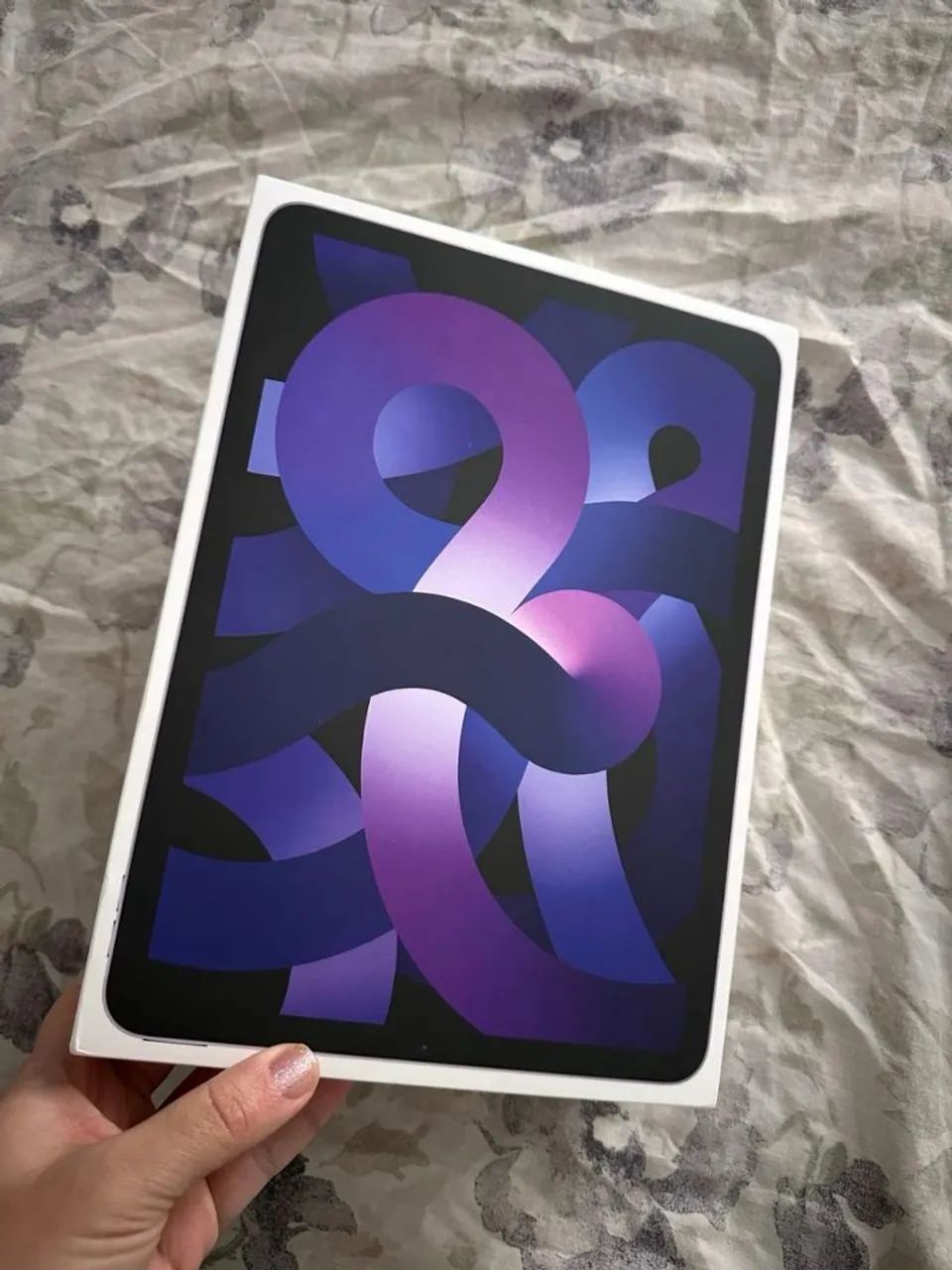 iPad Air 5ª Geração 256GB Lilás + Apple Pencil 2 - Completo na
