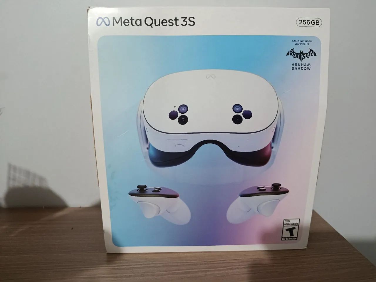 Óculos meta Quest 3s Novo 256gb com jogo do Batman - Peças e