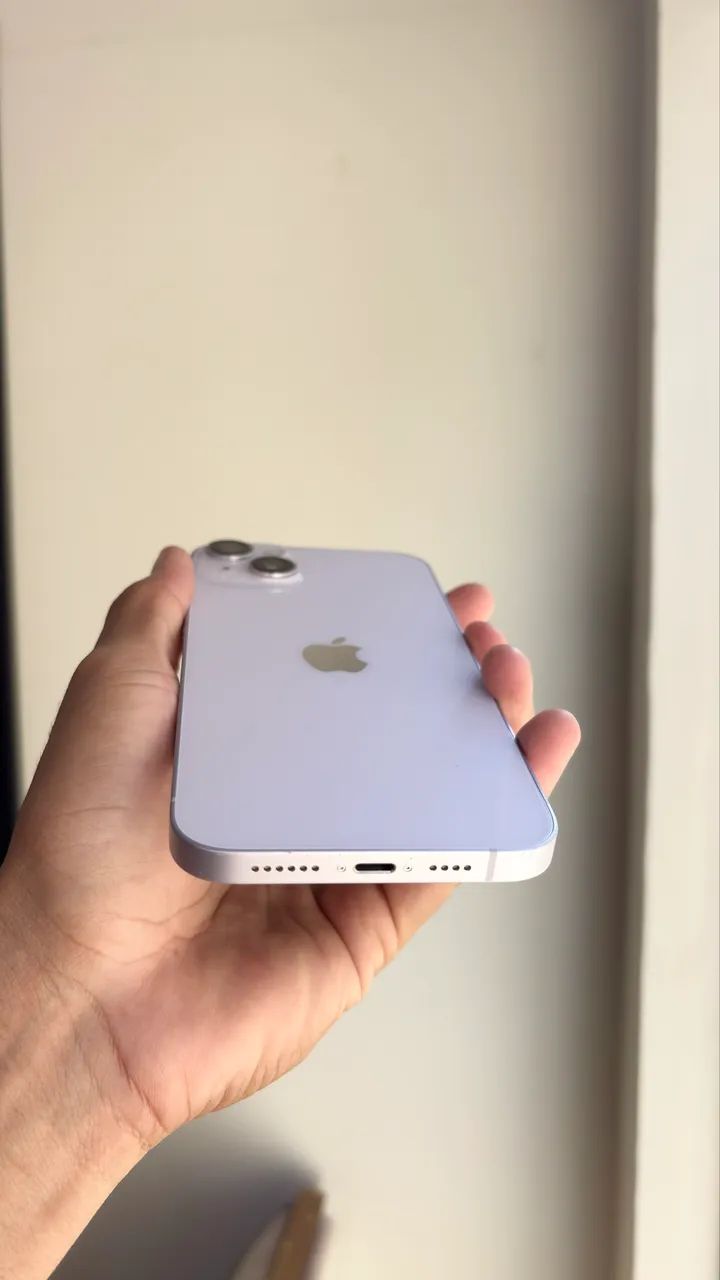 iPhone 14 128gb Excelente lilás - Foto 5
