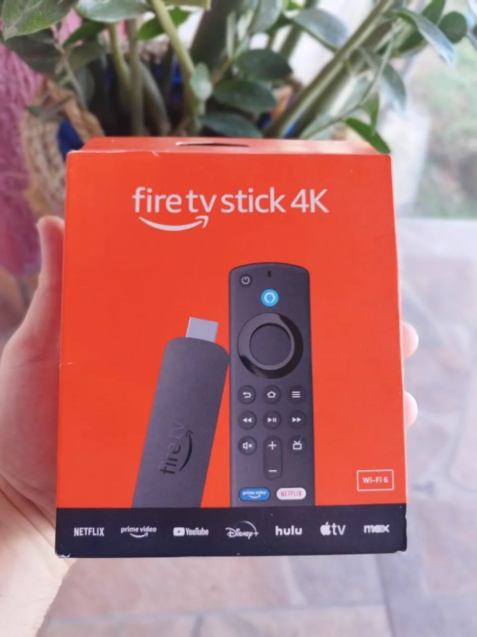 Amazon Fire Tv Stick 4k 2a Geração Wifi 6 "Somos Loja" Novo Lacrado
