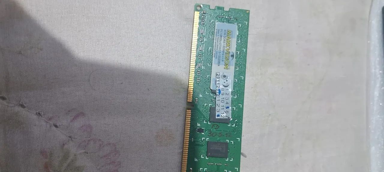 Placa mãe H6m1 + I3 e memória RAM DDR3 - Foto 5