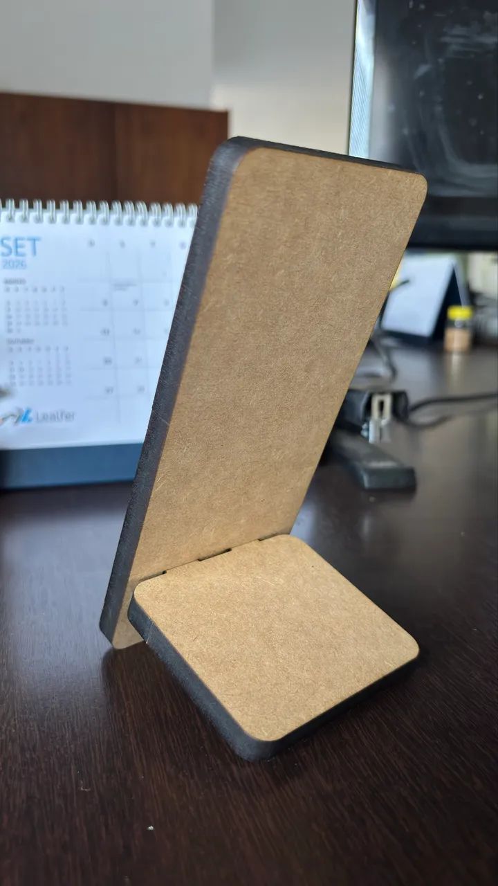 Suporte Apoio Celular em madeira robusto  - Foto 2
